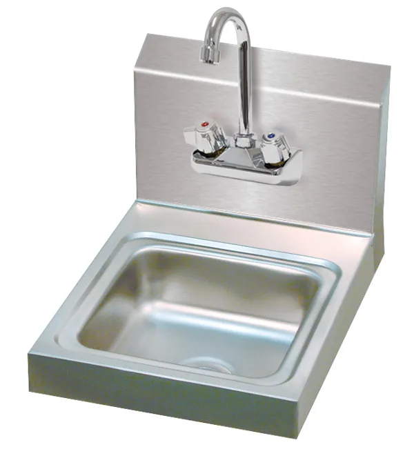 Advance Tabco 7-PS-23-EC-SP-X — Hand Sink, 9"W x 9"D, 20-ga stainless steel