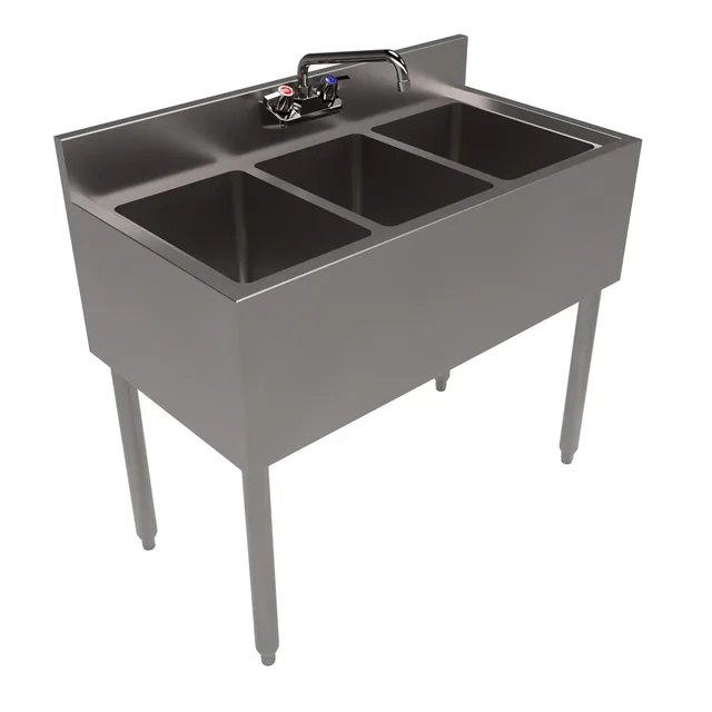 BK Resources UB4-18-336S — Underbar Unit, stainless steel