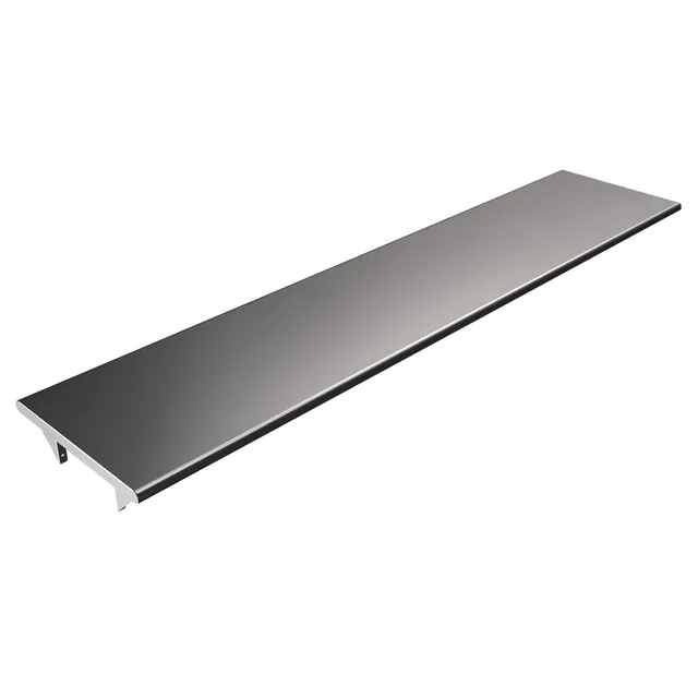 BK Resources PTS-24108 — Shelf, 108"W x 24"D, 16-ga 304 stainless steel