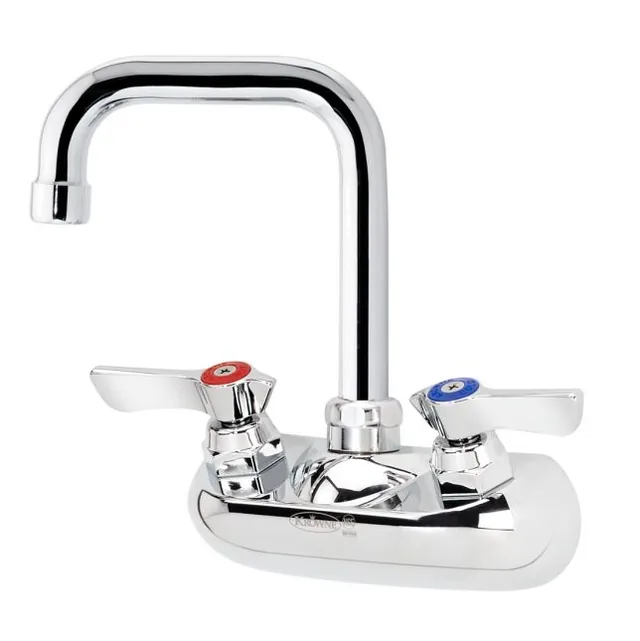 Krowne 10-435L — Wall-Mount Faucet, 4"" Centers, 4.5" Spout