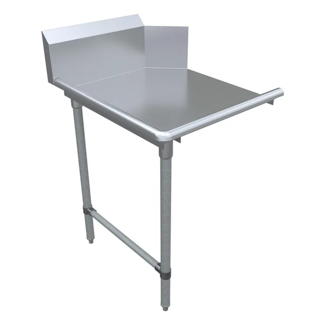 BK Resources BKCDT-26-L — Dish Table, 18-ga 304 stainless steel