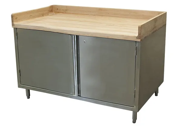 BK Resources CMBT-3048HL — Cabinet Base Work Table, 48"W x 30"D x 39"H, stainless steel