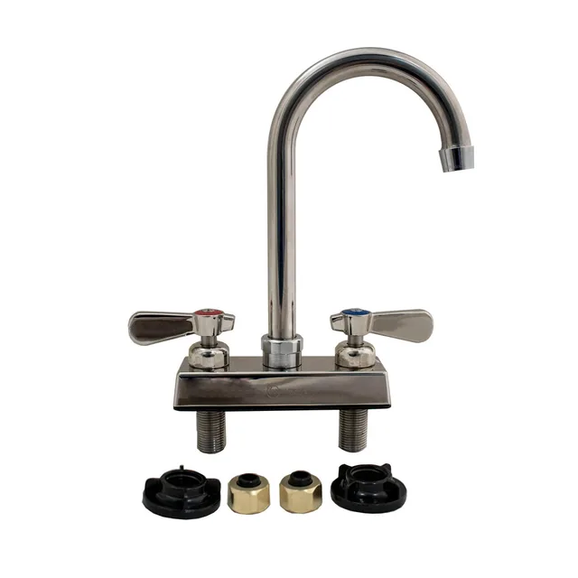 BK Resources EVO-4DM-4G — Deck-Mount Faucet, 4.5" Spout