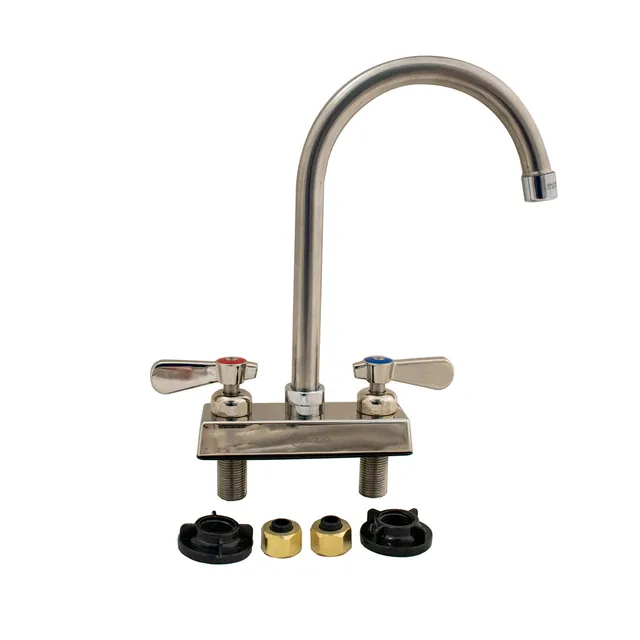BK Resources EVO-4DM-5G — Deck-Mount Faucet, 5" Spout
