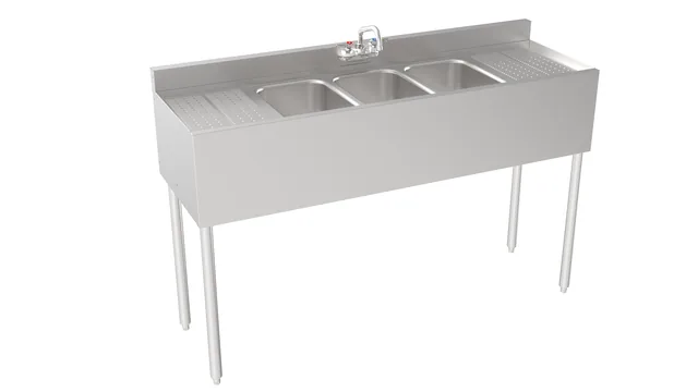 Krowne 18-53C — Bar Sink, 60"W x 2"D