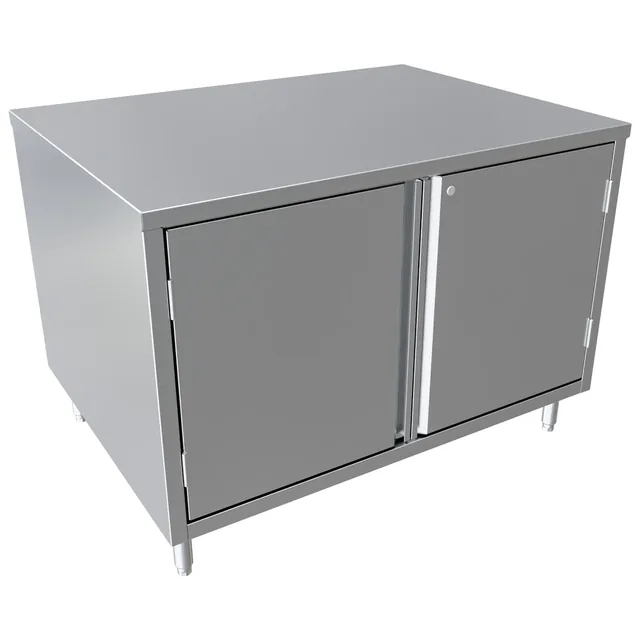 BK Resources CST-3648HL2 — Cabinet Base Work Table, 48"W x 36"D, stainless steel