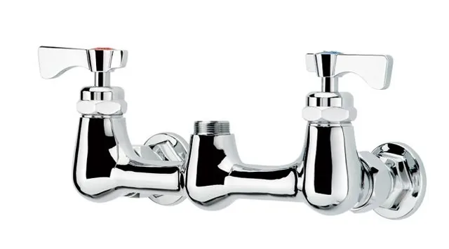 Krowne 14-8XXL — Wall-Mount Faucet, 8"" Centers