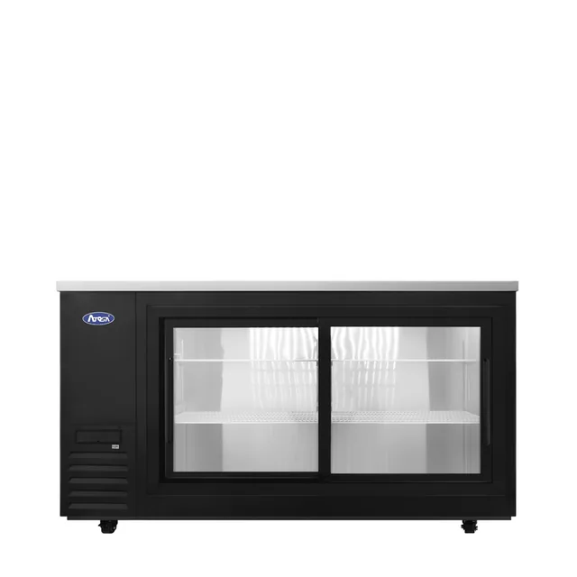 Atosa SBB69sGGRAUS2 — Back-Bar Cooler, 68"W x 24.5"D, 18.6 cu ft