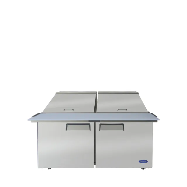 Atosa MSF8307GR — Sandwich / Prep Table, 60.2"W x 36.75"D, 17.2 cu ft