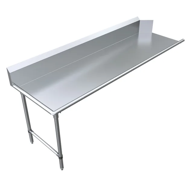 BK Resources BKCDT6-96-L-SS — Clean (exit) table, 96″ long
