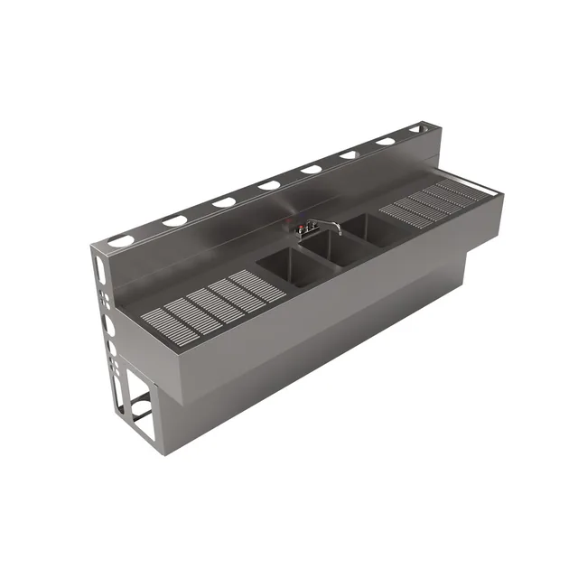 BK Resources UBDW-21-396TS — Underbar Unit, stainless steel