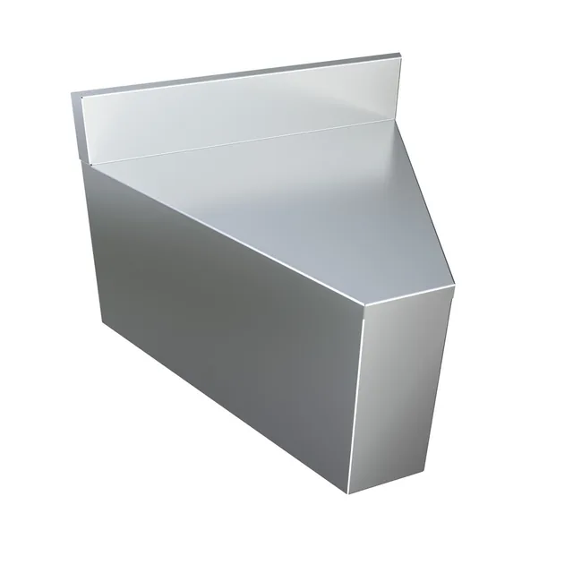 BK Resources UAF-I-4521 — Underbar Angle Filler, 18-ga 304 stainless steel