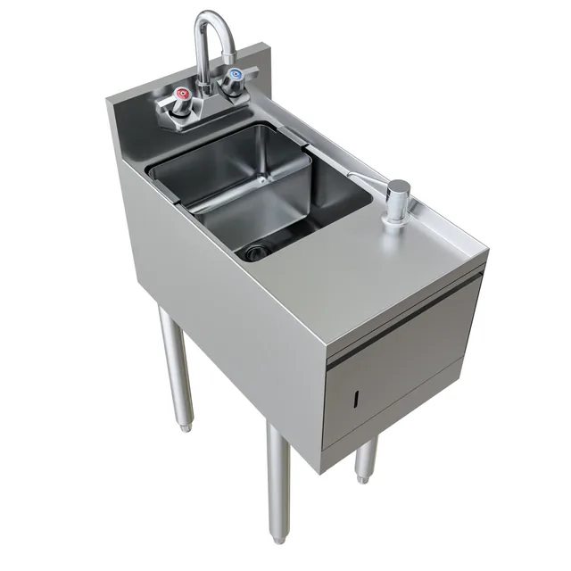 BK Resources UB4-21-1012HST-12-PG — Underbar Unit, stainless steel
