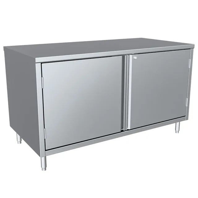 BK Resources CST-3060HL — Cabinet Base Work Table, 60"W x 30"D x 34.75"H, stainless steel