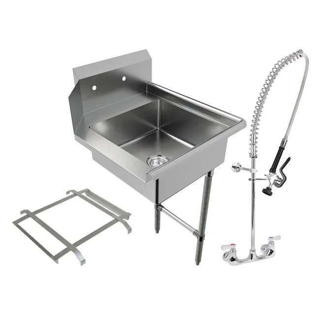 BK Resources BKSDT-26-R-P2-G — Dish Table, 26" wide, 18-ga