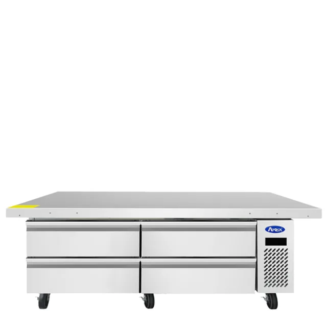Atosa MGF8464GR — Chef Base, 76"W x 32"D, 4.9 cu ft