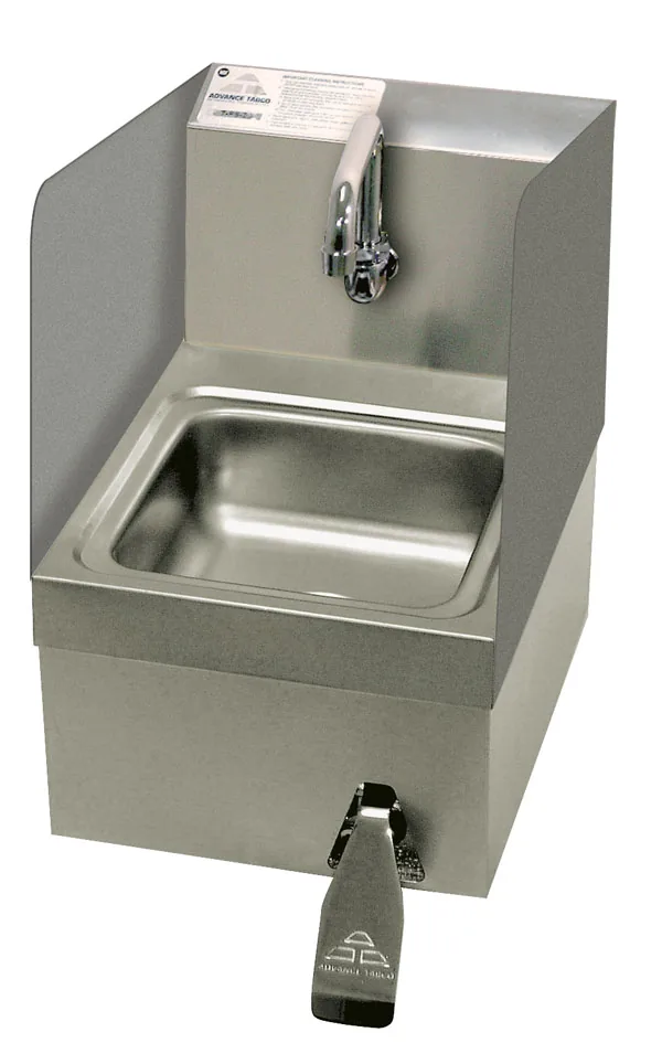 Advance Tabco 7-PS-23ECSPNF-X — Hand Sink, 9"W x 9"D, 20-ga stainless steel