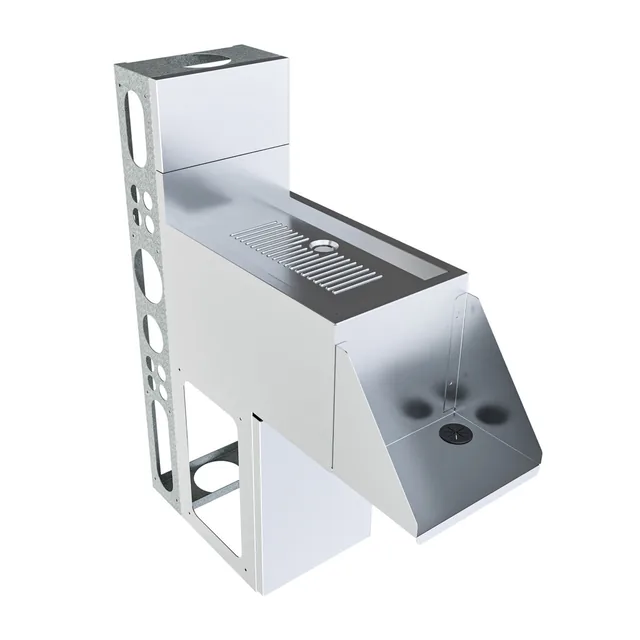 BK Resources UBDW-21-BDMX12 — Underbar Unit, stainless steel