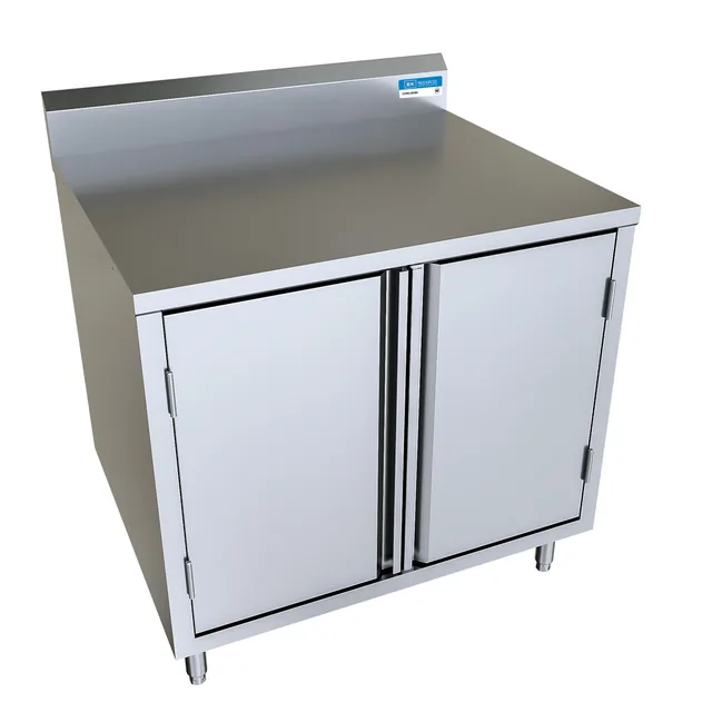 BK Resources CSTR5-3036H — Cabinet Base Work Table, 36"W x 30"D x 39.75"H, stainless steel