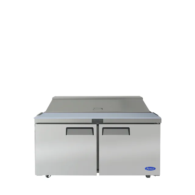 Atosa MSF8303GR — Sandwich / Prep Table, 60.2"W x 30"D, 17.2 cu ft