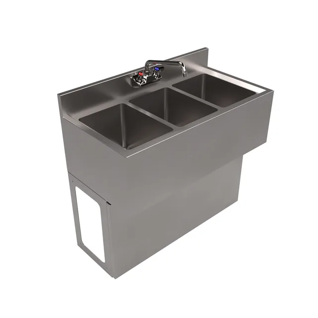 BK Resources UBB-18-336S — Underbar Unit, stainless steel