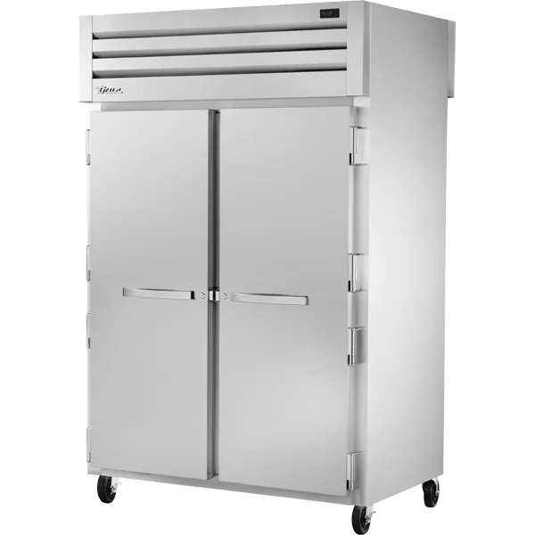 True STA2RPT-2S-2G-HC — Reach-In Refrigerator with 8 Glass Doors, 52.63"W x 36.13"D x 77.75"H, 48.01 cu ft