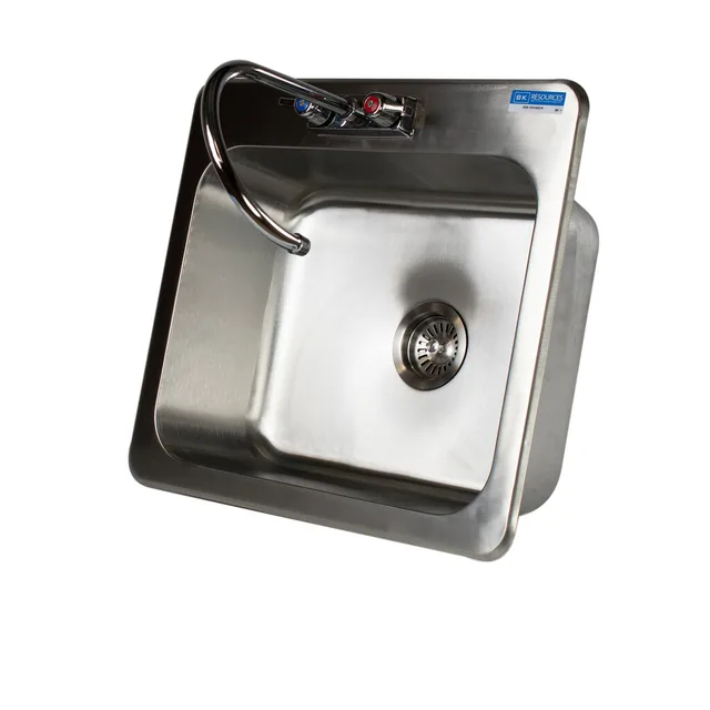 BK Resources DDI-2016824-P-G — Drop-In Sink, 23"W x 21"D x 8"H, stainless steel