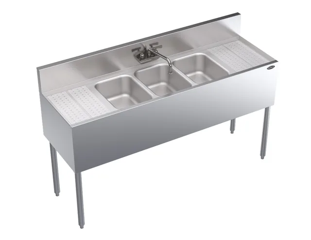 Krowne KR19-53C — Bar Sink, 60"W x 19"D
