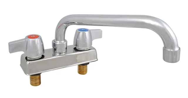BK Resources BKD-8-G — Deck-Mount Faucet, 8" Spout