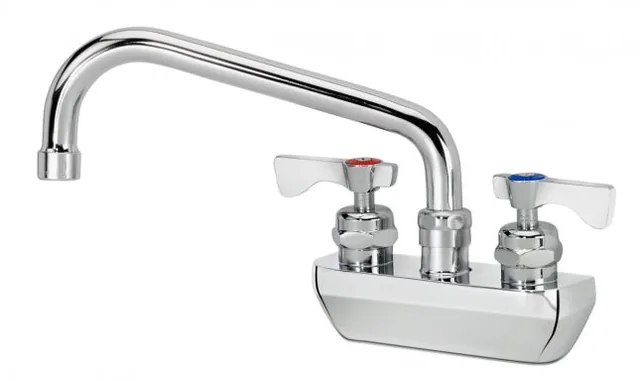 Krowne 14-408L — Wall-Mount Faucet, 4"" Centers, 8" Spout