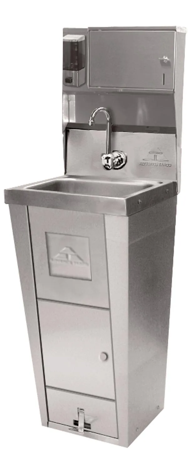 Advance Tabco 7-PS-96 — Hand Sink, 14"W x 10"D, 20-ga stainless steel