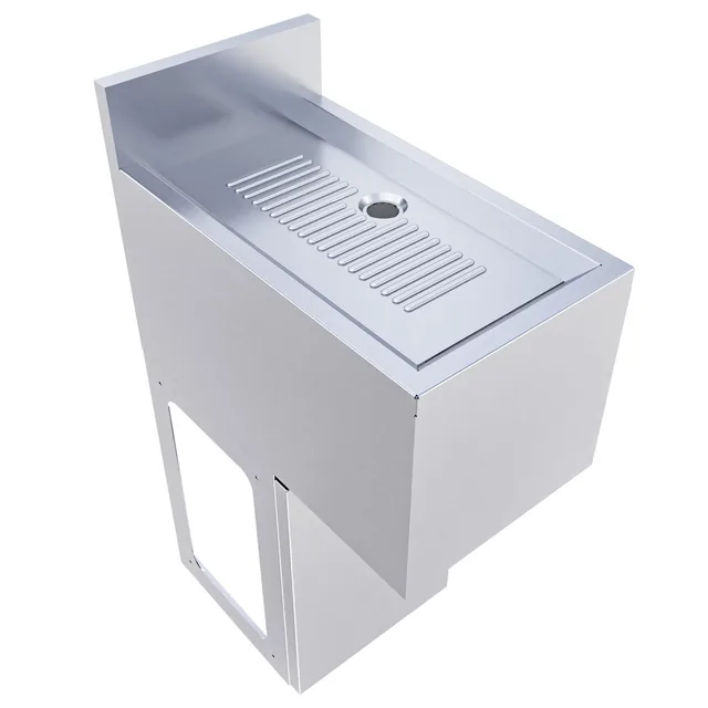 BK Resources UBB-21-DB12 — Underbar Unit, stainless steel