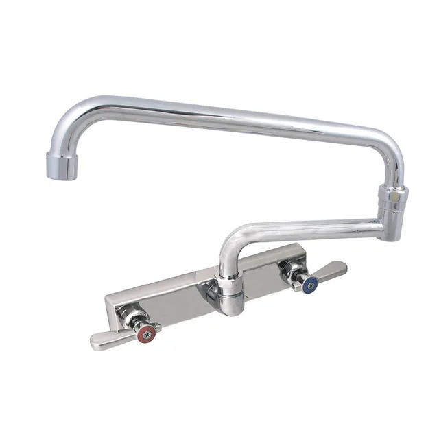 BK Resources EVO-8SM-18 — Splash-Mount Faucet, 18" Spout