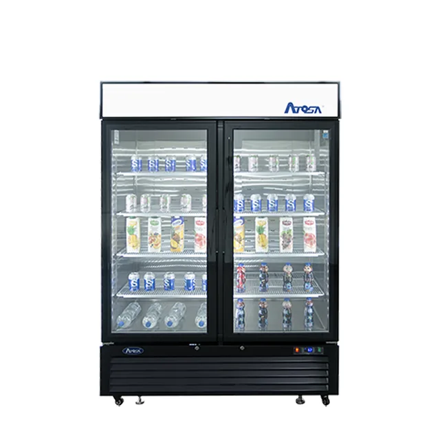 Atosa MCF8723GR — Merchandiser, 54.4"W x 31.5"D, 43.8 cu ft