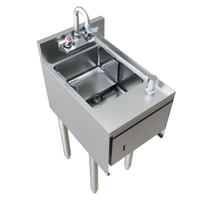 BK Resources UB4-18-1012HST-12-PG — Underbar Unit, stainless steel