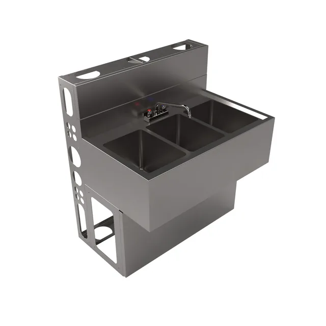 BK Resources UBDW-21-336S — Underbar Unit, stainless steel