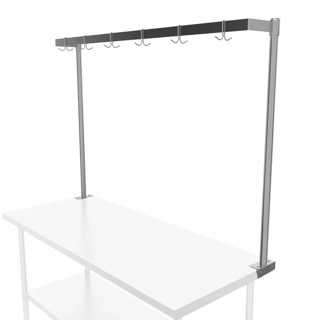 BK Resources APR-72 — Pot Rack, 72"W x 6"D x 55"H