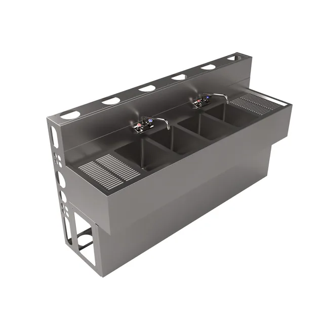 BK Resources UBDW-18-472TS — Underbar Unit, stainless steel