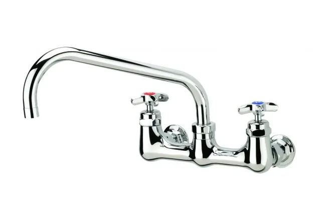 Krowne 18-814L — Wall-Mount Faucet, 8"" Centers, 14" Spout