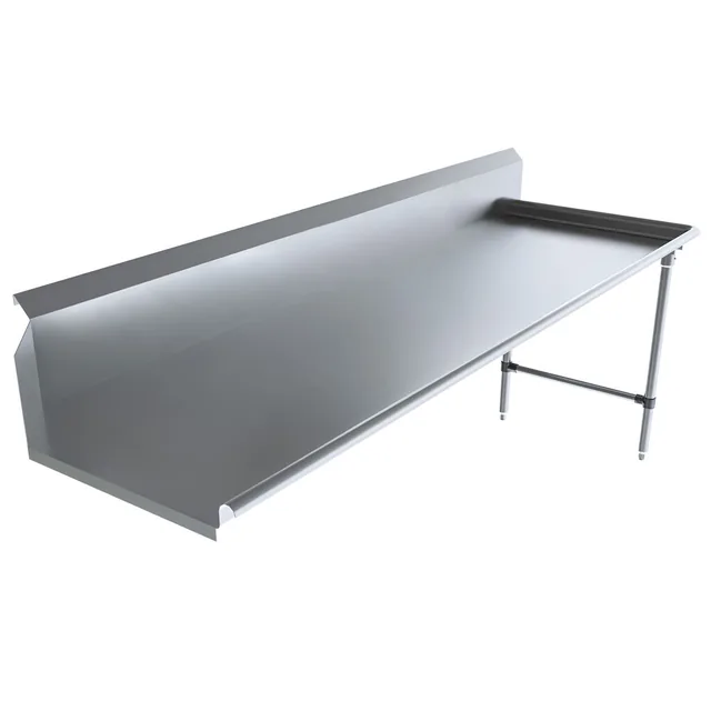 BK Resources BKCDT6-96-R-SS — Clean (exit) table, 96″ long