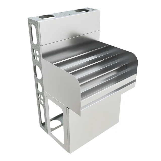 BK Resources UBDW-18-LD24 — Underbar Unit, stainless steel
