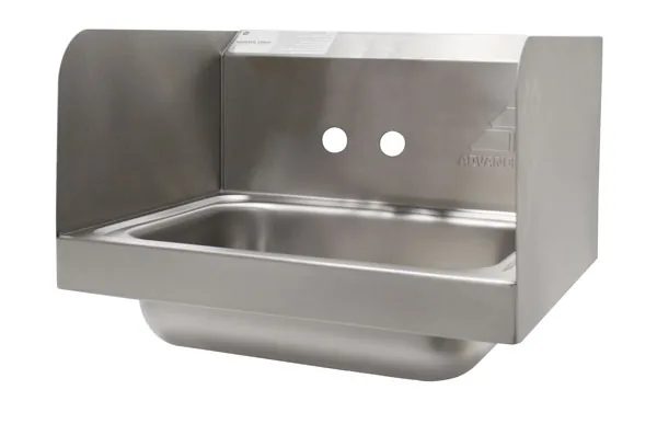Advance Tabco 7-PS-66 — Hand Sink, 14"W x 10"D, 20-ga stainless steel