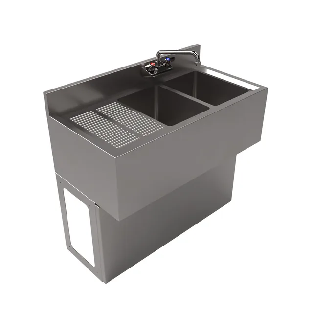 BK Resources UBB-18-236LS — Underbar Unit, stainless steel