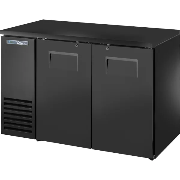 True TBB24-48-2S-Z1-BST-B-1 — Back Bar Refrigerator with 2 Doors, 48.12"W x 24.88"D