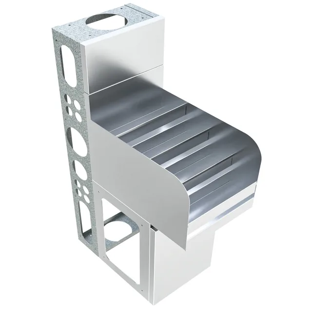 BK Resources UBDW-18-LD12 — Underbar Unit, stainless steel