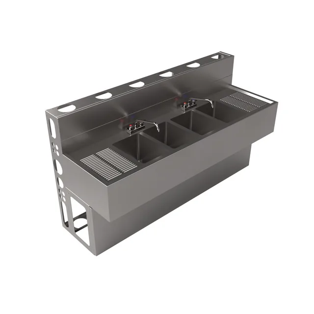 BK Resources UBDW-21-472TS — Underbar Unit, stainless steel