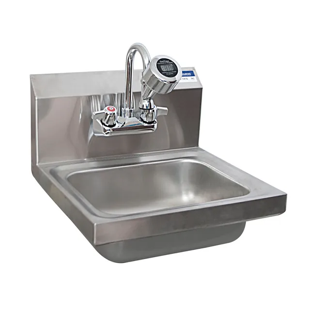 BK Resources BKHS-W-1410-STPG — Hand Sink, 17"W x 15.5"D, stainless steel