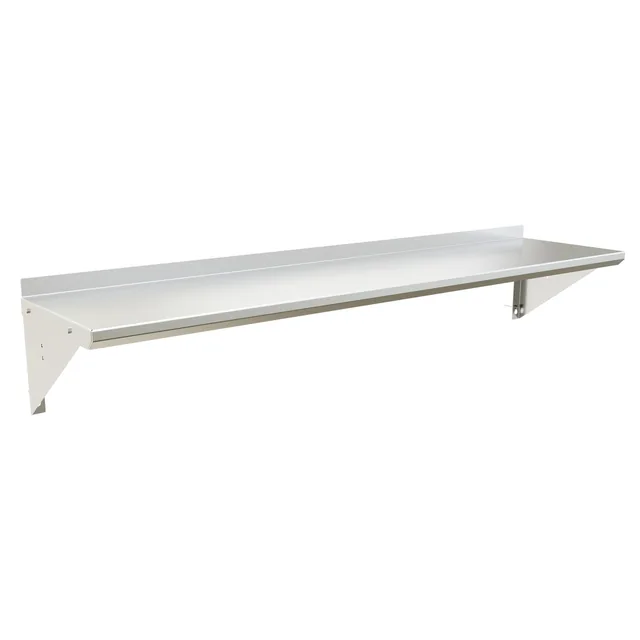 BK Resources BKWS6-1460 — Wall Shelf, 60"W x 14"D, stainless steel