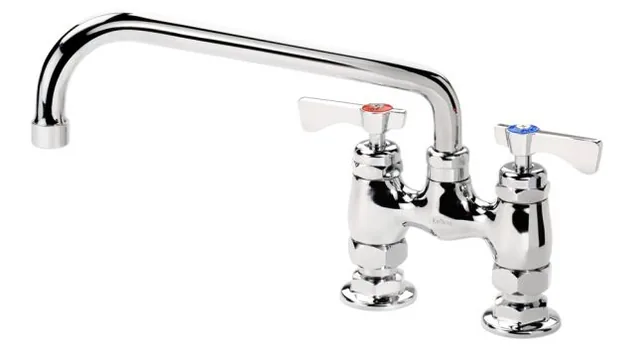 Krowne 15-410L — Deck-Mount Faucet, 4"" Centers, 10" Spout