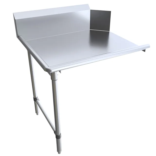 BK Resources BKCDT6-36-L-SS — Dish Table, 16-ga